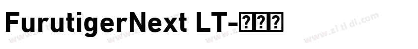 FurutigerNext LT字体转换